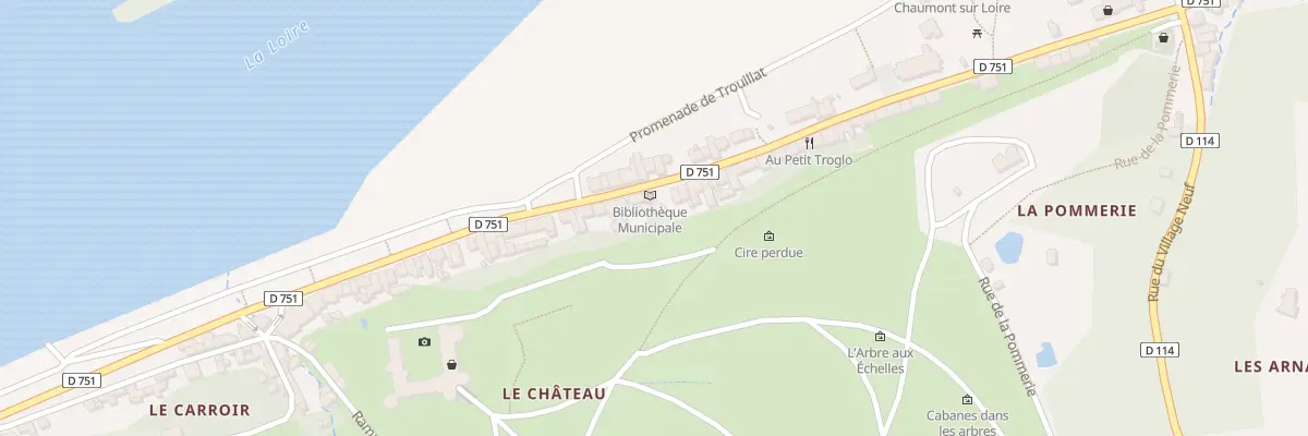Plan du 63B Rue du Mal de Lattre Tassigny à Chaumont-sur-Loire