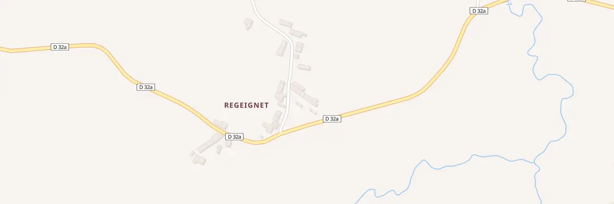 Plan du 4 Regeignet à Lignac
