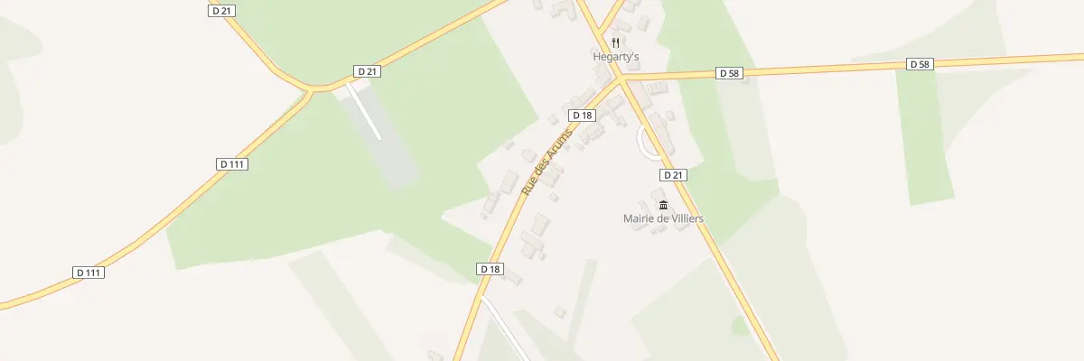 Plan du 9 Rue des Arums à Villiers