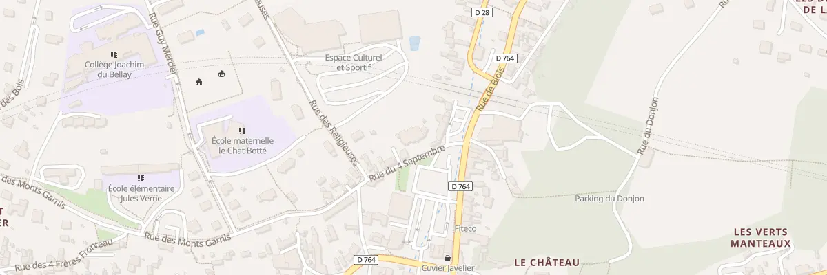 Plan du 4 Rue du 4 Septembre à Montrichard Val de Cher
