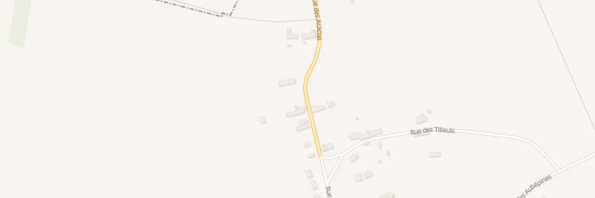 Plan du 14 Rue des Acacias à Cloyes-les-Trois-Rivières