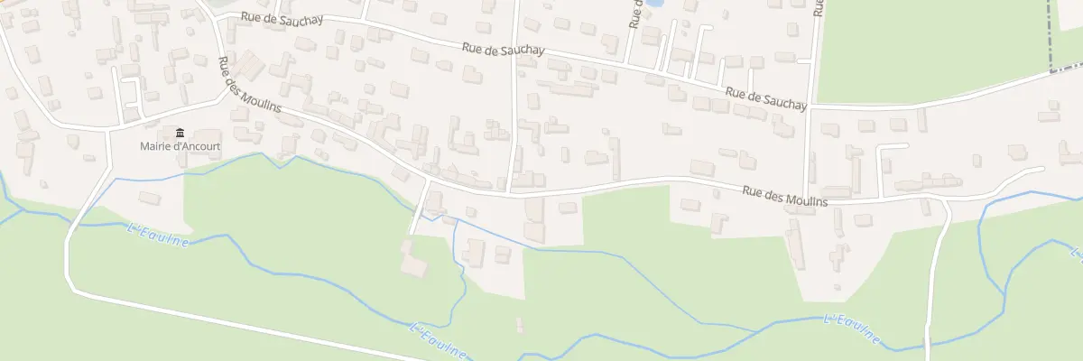 Plan du 33 Rue des Moulins à Ancourt