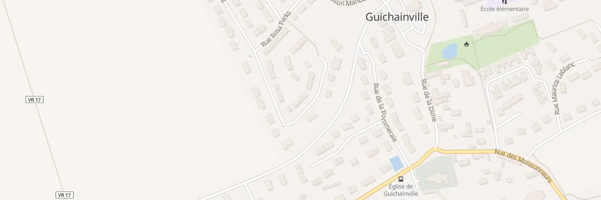 Plan du 29 Rue Mahatma Gandhi à Guichainville