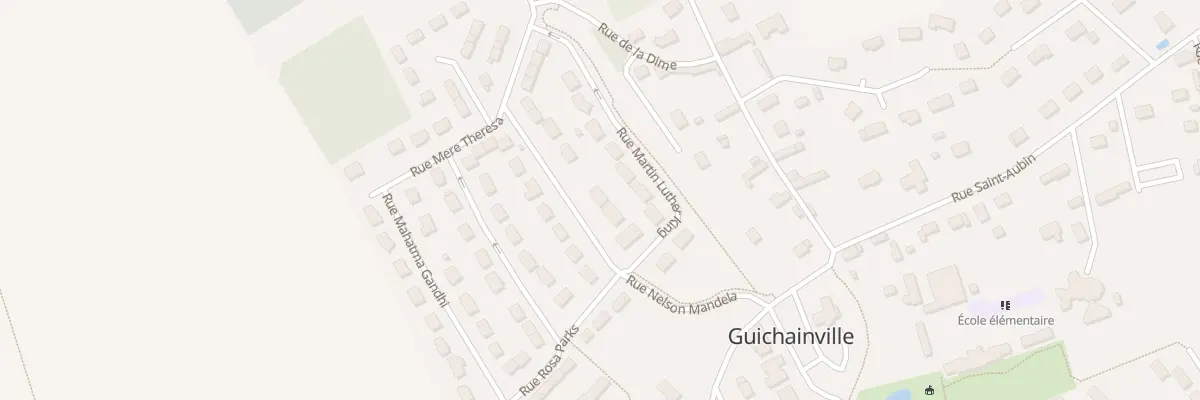 Plan du 8 Rue Nelson Mandela à Guichainville