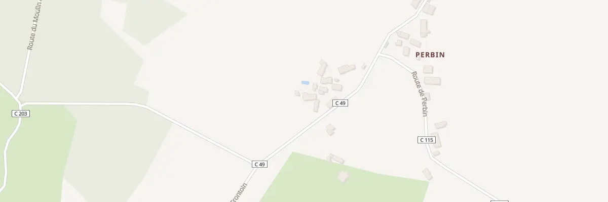 Plan du 1016 Rte de Frontoin à La Meyze