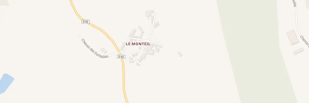 Plan du 158 Che du Bois Lafarge à Badefols-d’Ans