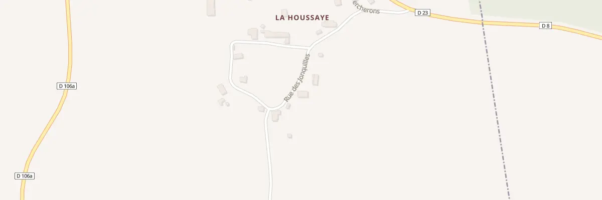 Plan du 18 La Houssaye à Villebout
