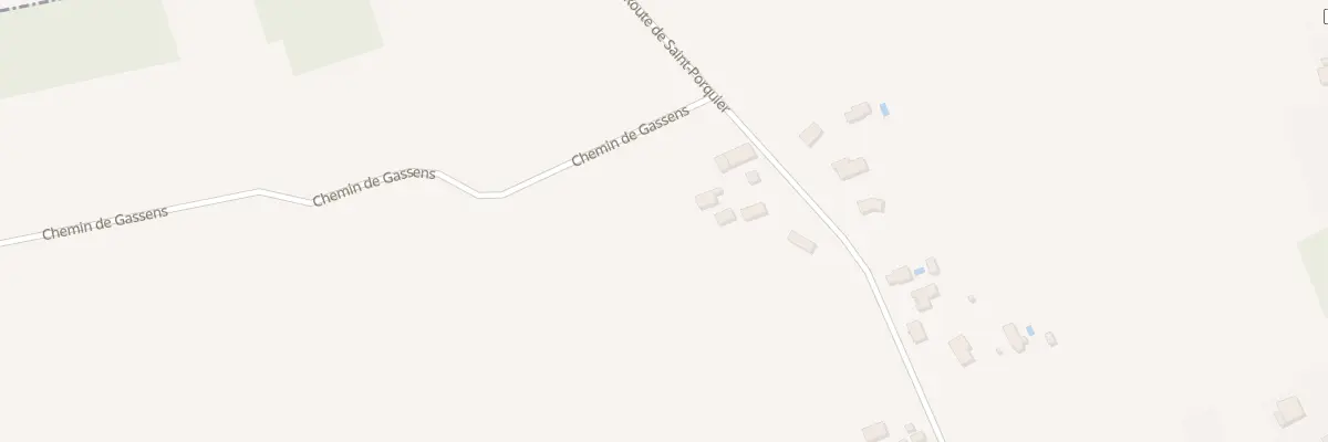 Plan du 389 Rte de Saint Porquier à Escatalens