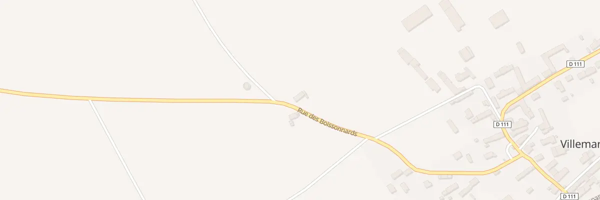 Plan du 15 Rue des Boissonnards à Villemardy