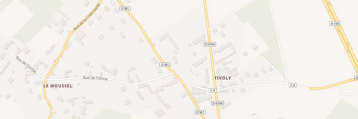 Plan du 6 Rue de la Vieille Route à Marcilly-la-Campagne