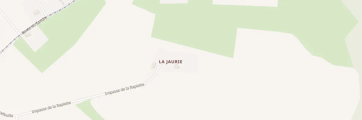 Plan du 208 La Jaurie à Payzac