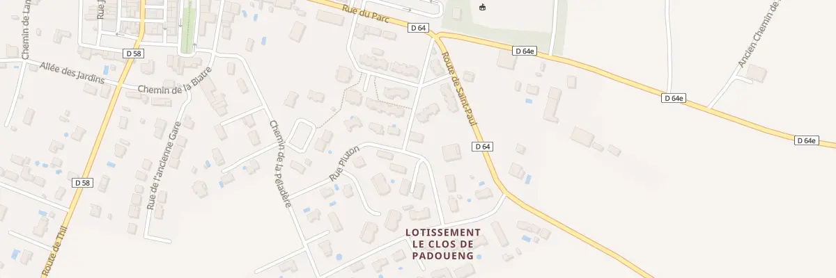 Plan du 7 Rue Pluton à Launac