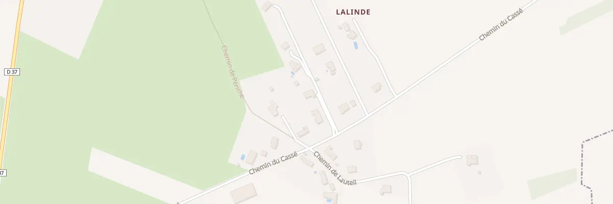 Plan du 689 Che du Casse à Cambernard