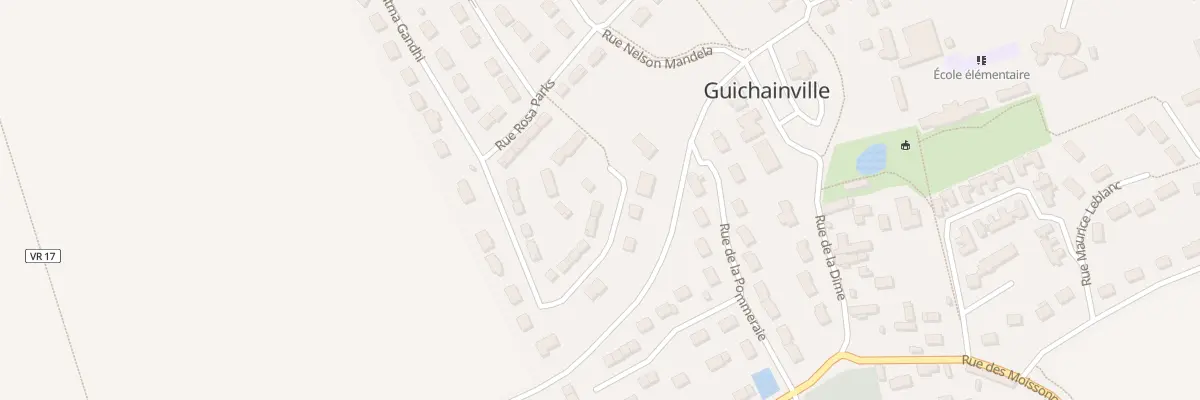 Plan du 35 Rue Mahatma Gandhi à Guichainville