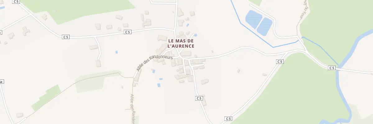Plan du 189 Rte du Mas de l’Aurence à Isle