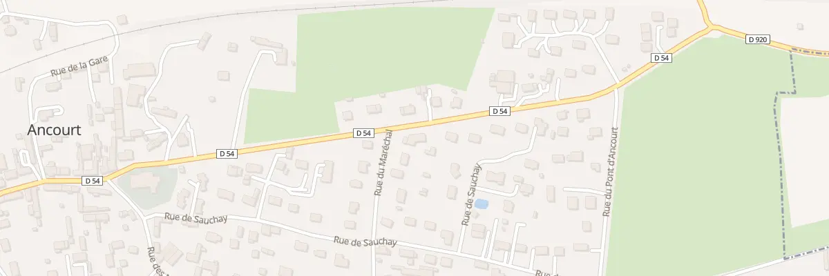 Plan du 60 Rte de Dieppe à Ancourt