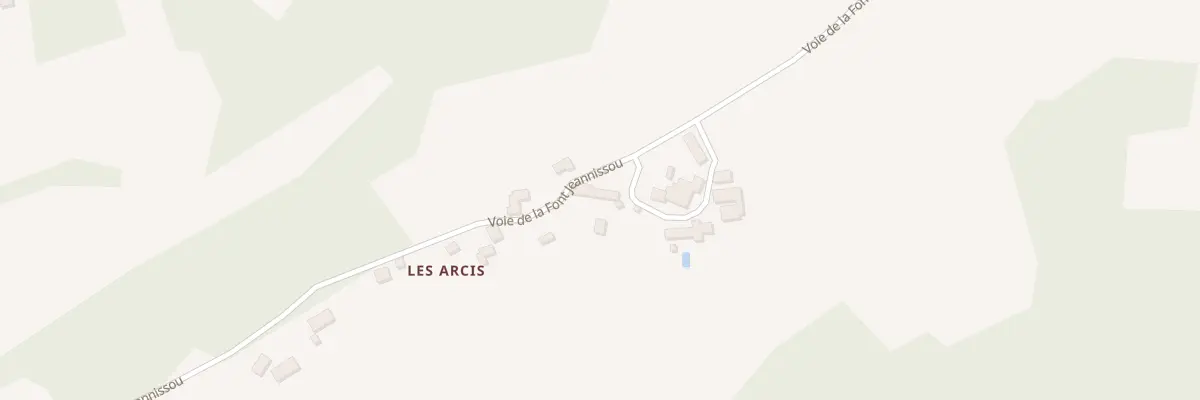 Plan du 46 Les Arcies à Boisseuilh