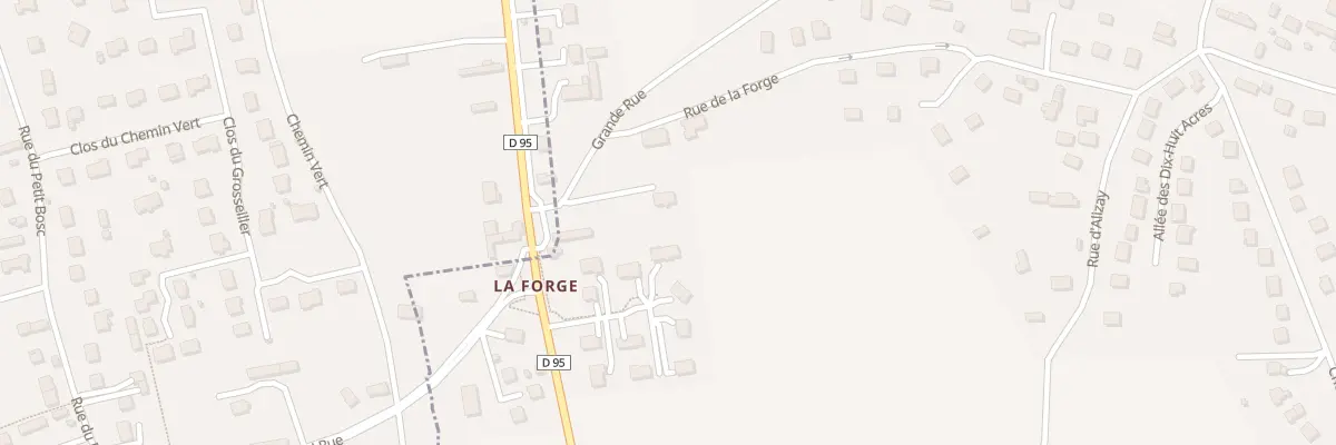 Plan du 24 Gr Grande Rue à Quévreville-la-Poterie