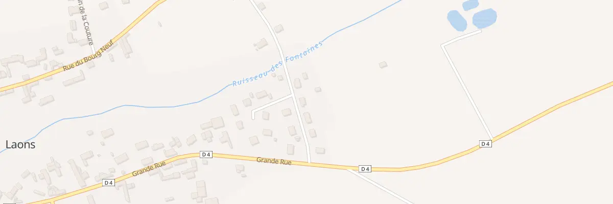 Plan du 8 Mauperthuy à Laons
