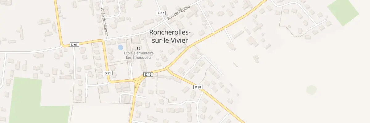 Plan du 108 Rte de Préaux à Roncherolles-sur-le-Vivier