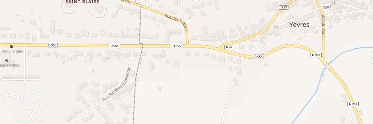 Plan du 4A Rue Emile Delavallée à Yèvres