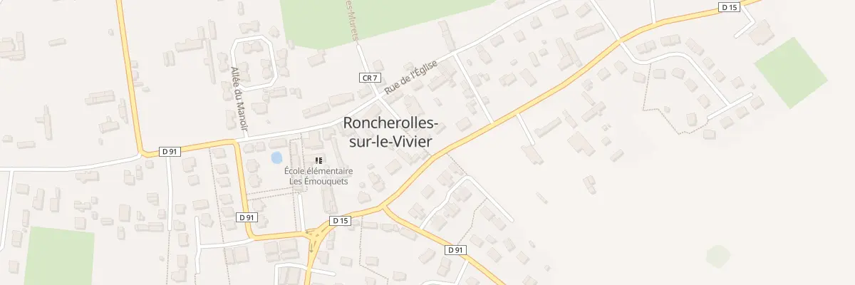 Plan du 171 Rte de Préaux à Roncherolles-sur-le-Vivier
