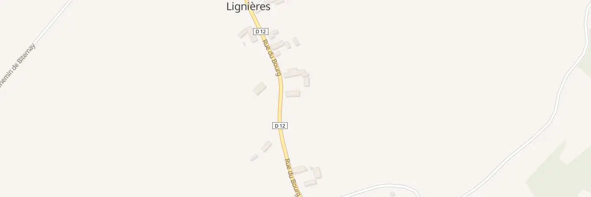 Plan du 18 Rue du Bourg à Lignières