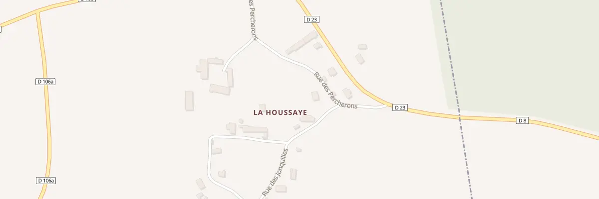 Plan du 3 La Houssaye à Villebout