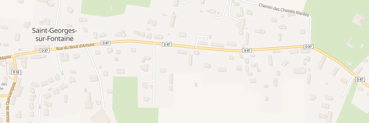 Plan du 464 Rue du Bout d’Amont à Saint-Georges-sur-Fontaine