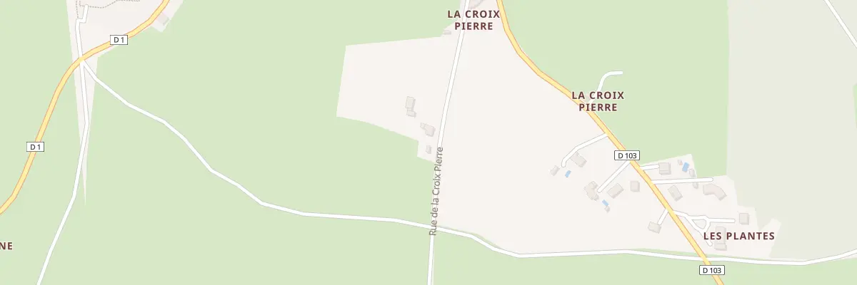 Plan du 60 Rue de la Croix Pierre à Rancon