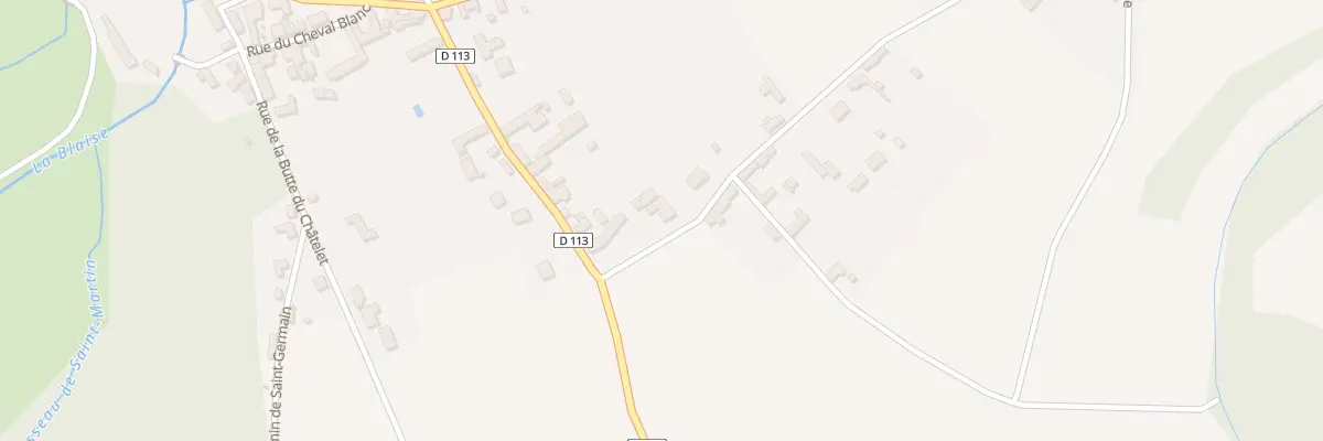Plan du 10 Rue du Bourg Neuf à Maillebois