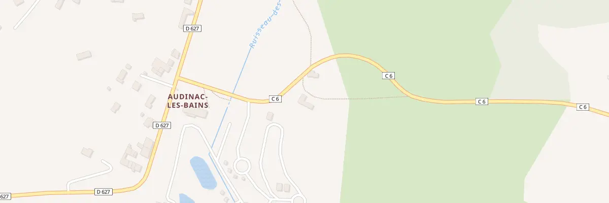 Plan du 210 Rte de Belloc à Montjoie-en-Couserans