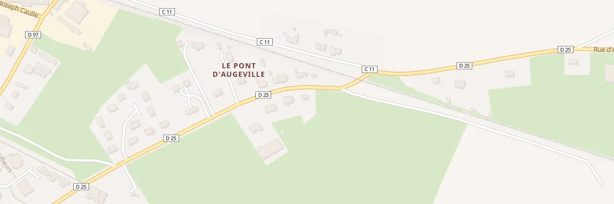 Plan du 593 Rue d’Augeville à Bosc-le-Hard