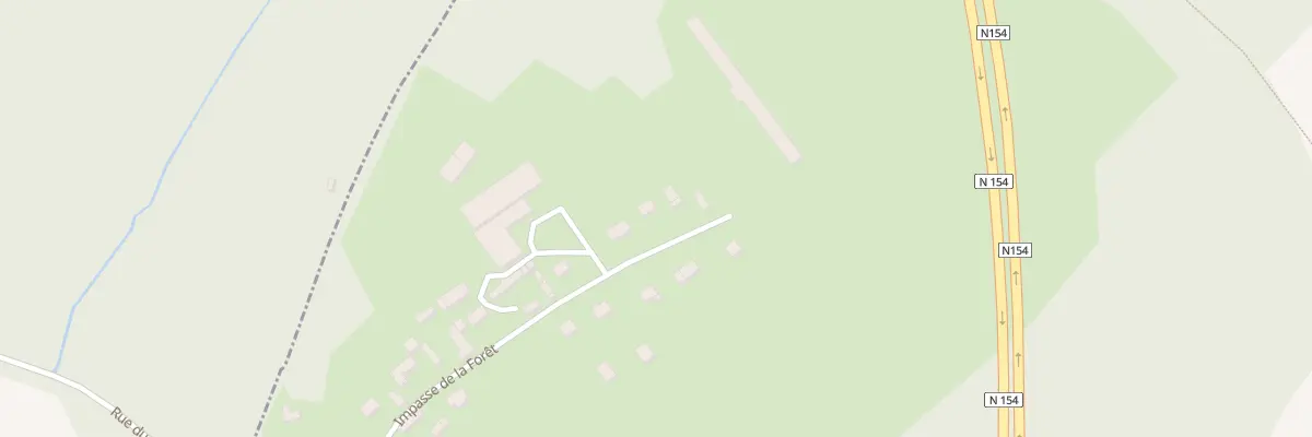 Plan du 9 Imp de la Forêt à Irreville