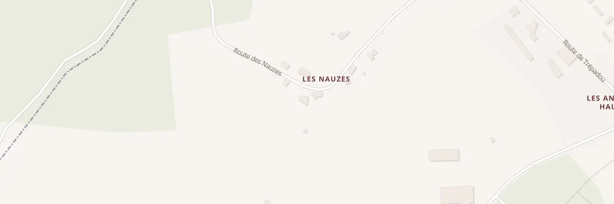 Plan du 5302F Les Nauzes à Goujounac