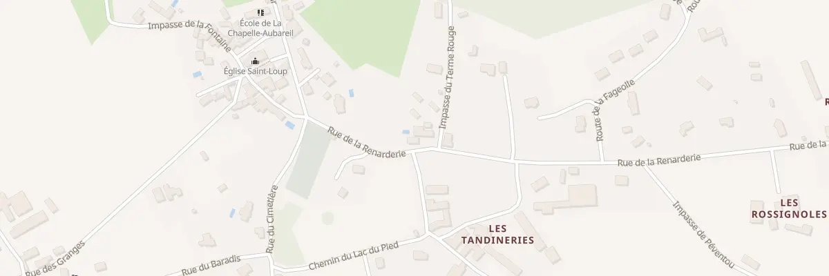Plan du 159 Rue de la Renarderie à La Chapelle-Aubareil