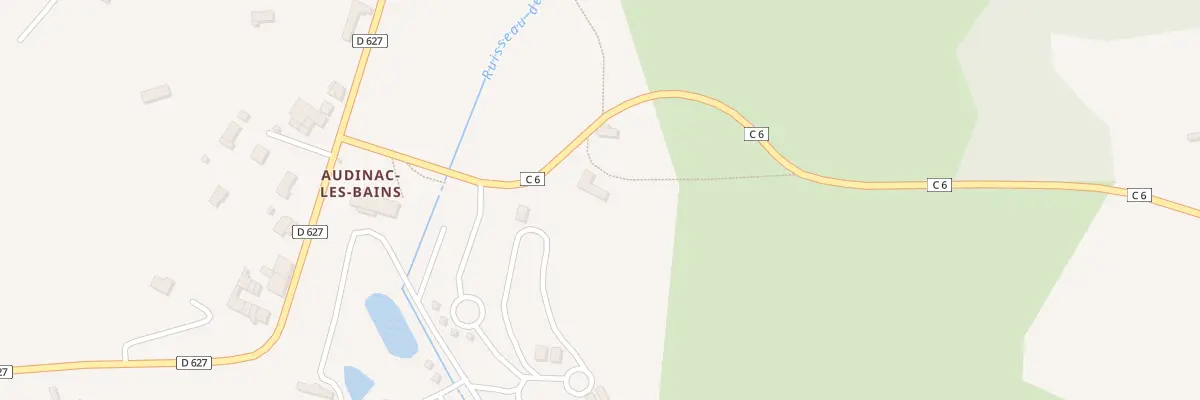 Plan du 208 Rte de Belloc à Montjoie-en-Couserans