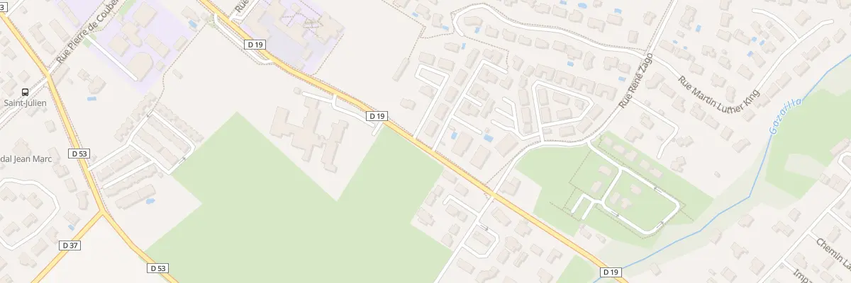 Plan du 893 Rue du 19 Mars 1962 à Saint-Lys