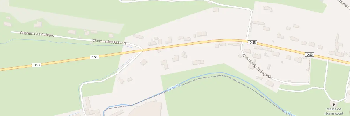 Plan du 9008 Rue Hippolyte Lozier à Nonancourt