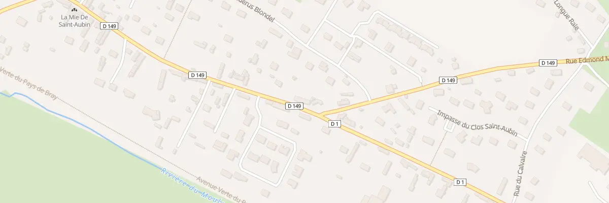 Plan du 38 Rue Claude Groulard à Saint-Aubin-le-Cauf