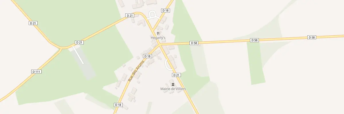 Plan du 5 Rue de la Mairie à Villiers