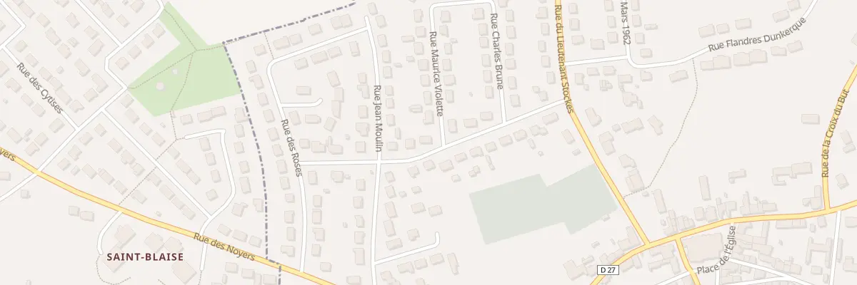 Plan du 8 Rue Marcel Poulain à Yèvres