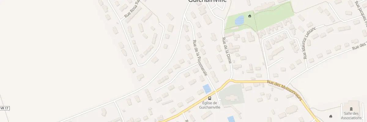 Plan du 2 Rue de la Fosse Rouget à Guichainville