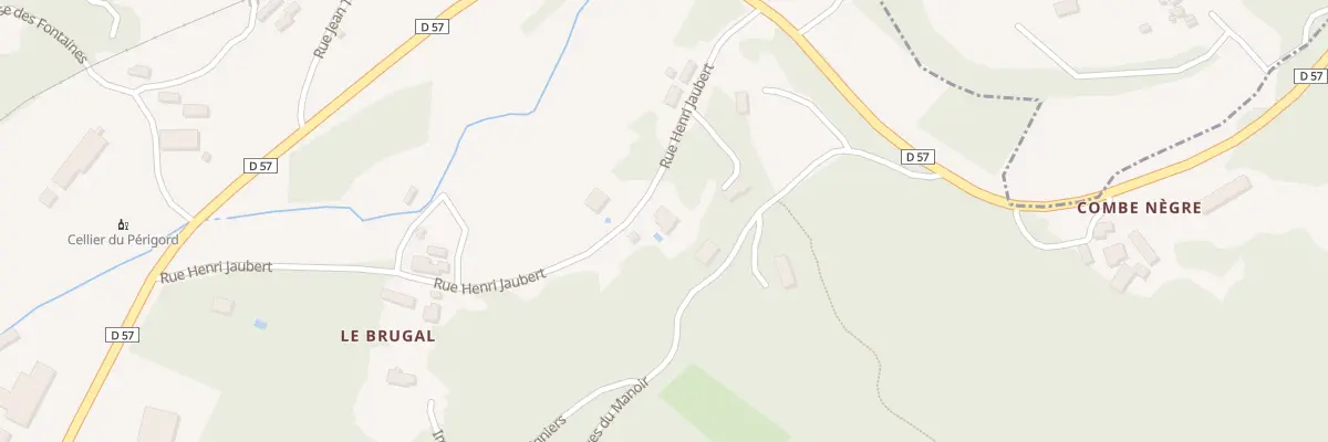 Plan du 394 Rue Henri Jaubert à Vézac