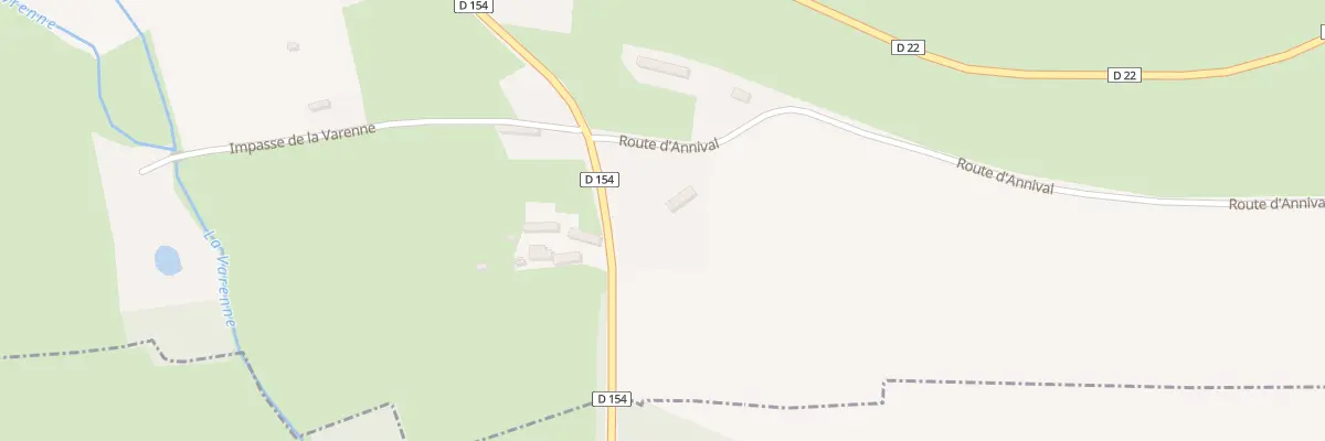 Plan du 4 Rte d’Annival à Muchedent