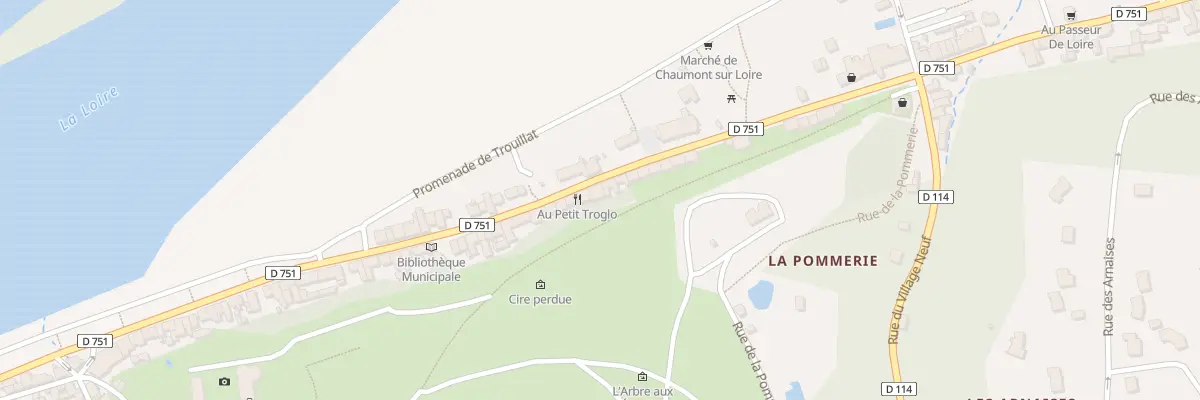 Plan du 31 Rue du Mal de Lattre Tassigny à Chaumont-sur-Loire