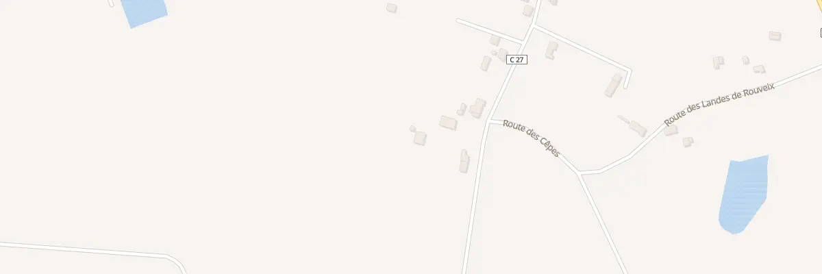 Plan du 2068 Rte des Sources à La Meyze