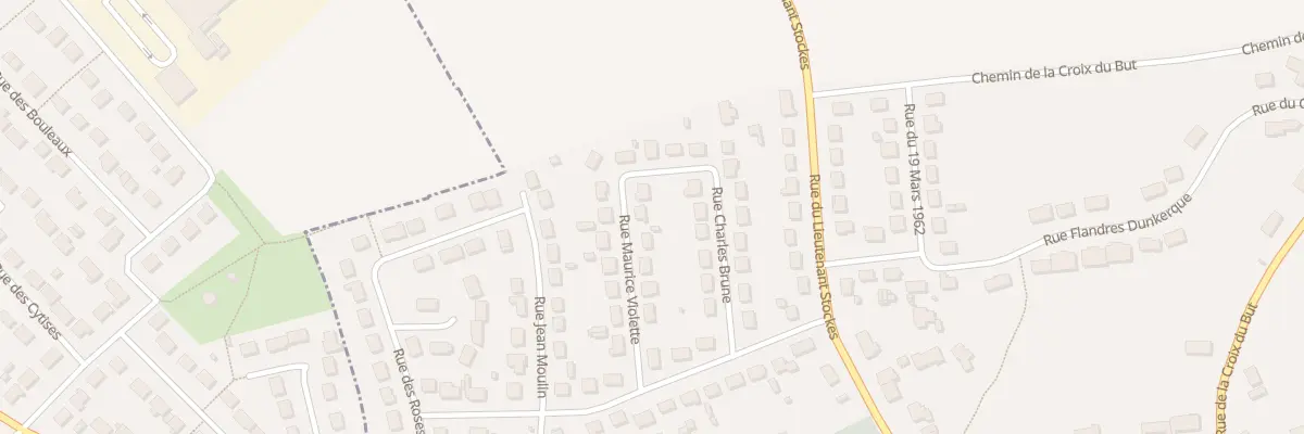 Plan du 12 Rue Maurice Violette à Yèvres