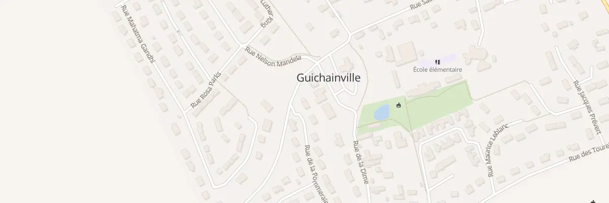 Plan du 18 Rue de la Pommeraie à Guichainville