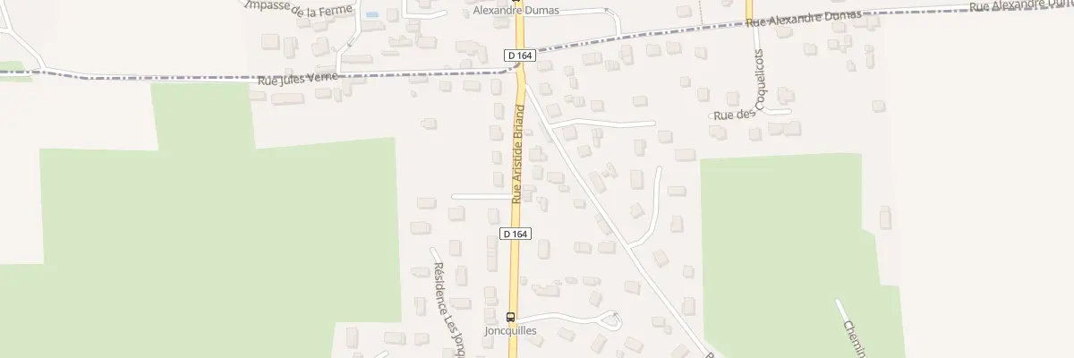 Plan du 1B Rue Aristide Briand à Pinterville